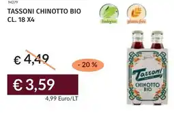 Prezzemolo e Vitale Tassoni chinotto bio offerta