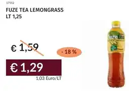Prezzemolo e Vitale Fuze tea lemongrass offerta
