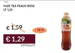 Prezzemolo e Vitale Fuze tea peach rose offerta