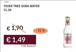 Prezzemolo e Vitale Fever tree soda water offerta