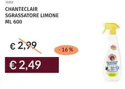 Prezzemolo e Vitale Chanteclair sgrassatore limone offerta