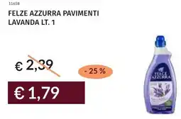 Prezzemolo e Vitale Felze azzurra pavimenti lavanda offerta