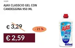 Prezzemolo e Vitale Ajax classcio gel con candeggina offerta