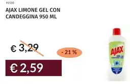 Prezzemolo e Vitale Ajax limone gel con candeggina offerta