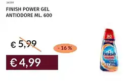Prezzemolo e Vitale Finish power gel antiodore offerta