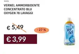 Prezzemolo e Vitale Vernel ammorbidente concentrato blu oxygen offerta