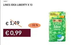 Prezzemolo e Vitale Lines idea liberty x 13 offerta