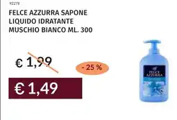Prezzemolo e Vitale Felce azzurra sapone liquido idratante muschio bianco offerta