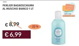 Prezzemolo e Vitale Perlier bagnoschiuma al muschio bianco offerta
