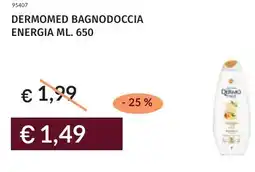 Prezzemolo e Vitale Dermomed bagnodoccia energia offerta