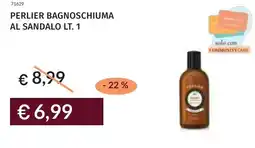 Prezzemolo e Vitale Perlier bagnoschiuma al sandalo offerta