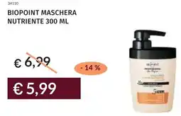 Prezzemolo e Vitale Biopoint maschera nutriente offerta