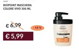 Prezzemolo e Vitale Biopoint maschera colore vivo offerta