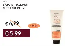 Prezzemolo e Vitale Biopoint balsamo nutriente offerta