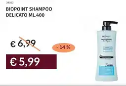 Prezzemolo e Vitale Biopoint shampoo delicato offerta