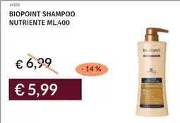 Prezzemolo e Vitale Biopoint shampoo nutriente offerta