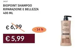 Prezzemolo e Vitale Biopoint shampoo riparazione e bellezza offerta