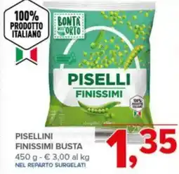 Todis Pisellini finissimi busta offerta