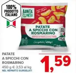 Todis Bonta dell'orto patate a spicchi con rosmarino offerta