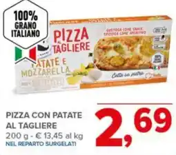 Todis Pizza con patate al tagliere offerta