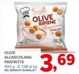 Todis Olive all'ascolana prefritte offerta