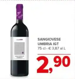 Todis Sangiovese umbria IGT offerta