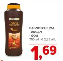 Todis Bagnoschiuma argan offerta
