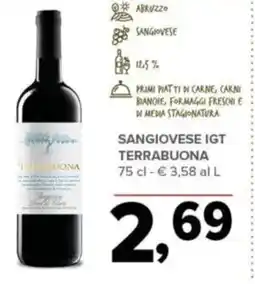 Todis Sangiovese IGT terrabuona offerta