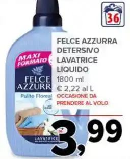 Todis Felce azzurra detersivo lavatrice liquido offerta