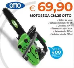 Todis Otto motosega cm.25 otto offerta