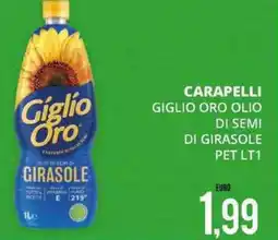 Mazzeo Giocattoli Carapelli giglio oro olio di semi di girasole pet offerta