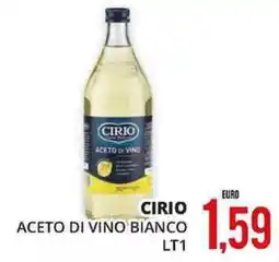 Mazzeo Giocattoli Cirio aceto di vino bianco offerta