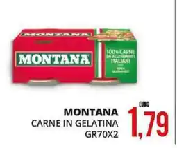 Mazzeo Giocattoli Montana carne in gelatina offerta