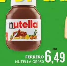 Mazzeo Giocattoli Ferrero nutella offerta