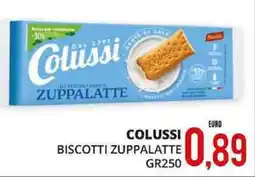 Mazzeo Giocattoli Colussi biscotti zuppalatte offerta