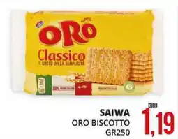 Mazzeo Giocattoli Saiwa oro biscotto offerta