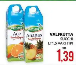 Mazzeo Giocattoli Valfrutta succhi vari tipi offerta