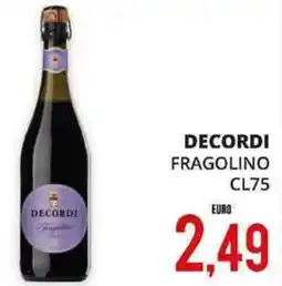Mazzeo Giocattoli Decordi fragolino offerta