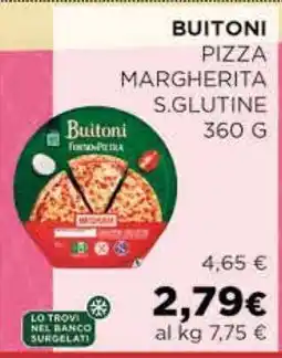 Coop BUITONI PIZZA MARGHERITA S.GLUTINE 360 G offerta
