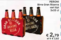 Coop PERONI Birra Gran Riserva offerta