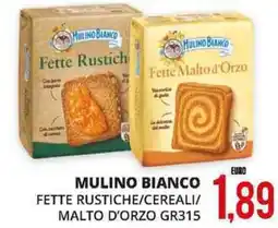 Mazzeo Giocattoli Mulino bianco fette rustiche/cereali/ malto d'orzo offerta