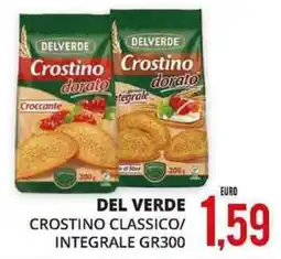Mazzeo Giocattoli Del verde crostino classico/ integrale offerta