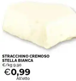 Mercatò Stracchino cremoso stella bianca offerta