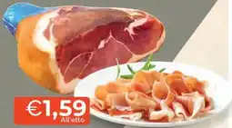 Mercatò Prosciutto crudo mec zeroelode cavalier umberto boschi offerta