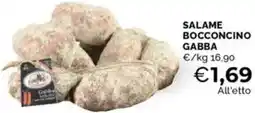 Mercatò Salame bocconcino gabba offerta