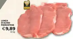 Mercatò Lonza di suino piemontese offerta
