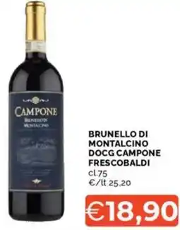 Mercatò Brunello di montalcino docg campone frescobaldi offerta