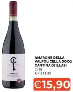 Mercatò Amarone della valpolicella docg cantina di illasi offerta