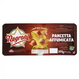 Coop PANCETTA A CUBETTI NEGRONI offerta