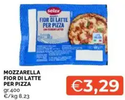 Mercatò Mozzarella fior di latte per pizza offerta